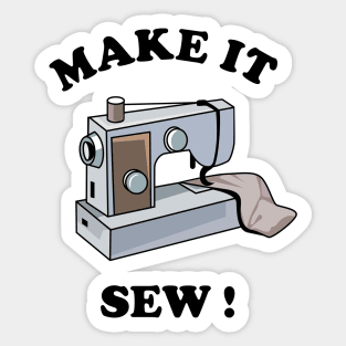 Make It Sew Sticker